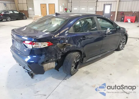 2020 Toyota Corolla Se z USA, uszkodzony, nr VIN 5YFS4RCE7LP027697